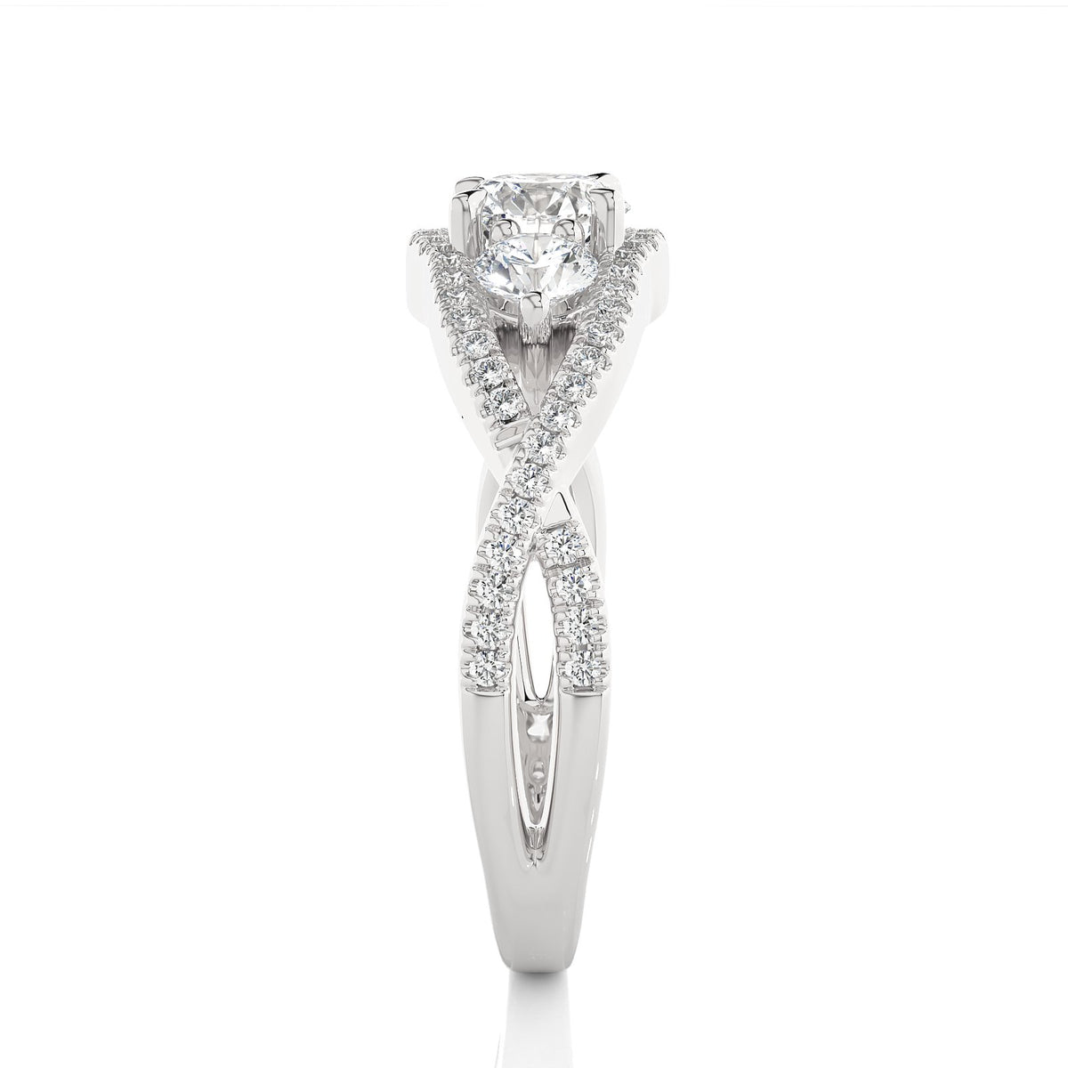 Solitaire Ring R3_RD_169 - WG