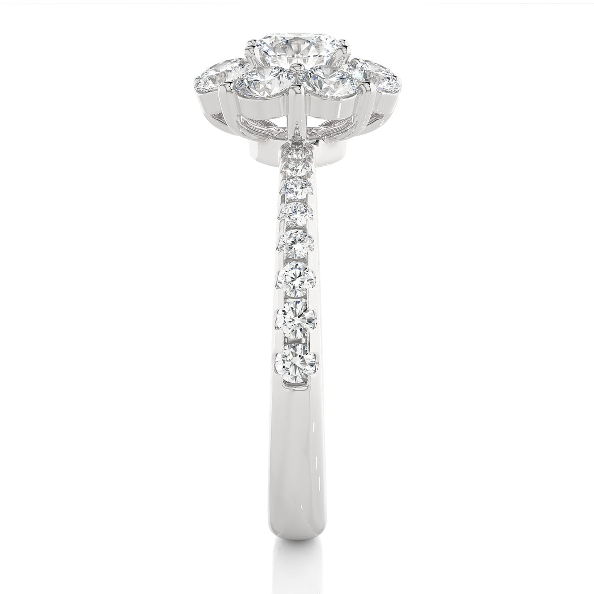 Solitaire Ring RH_RD_228 - WG