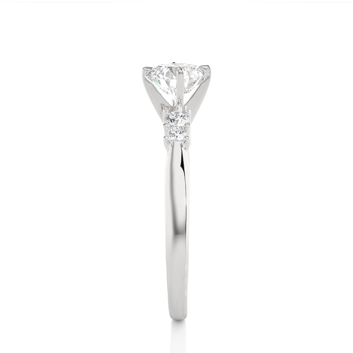 Solitaire Ring RC_RD_200 - WG