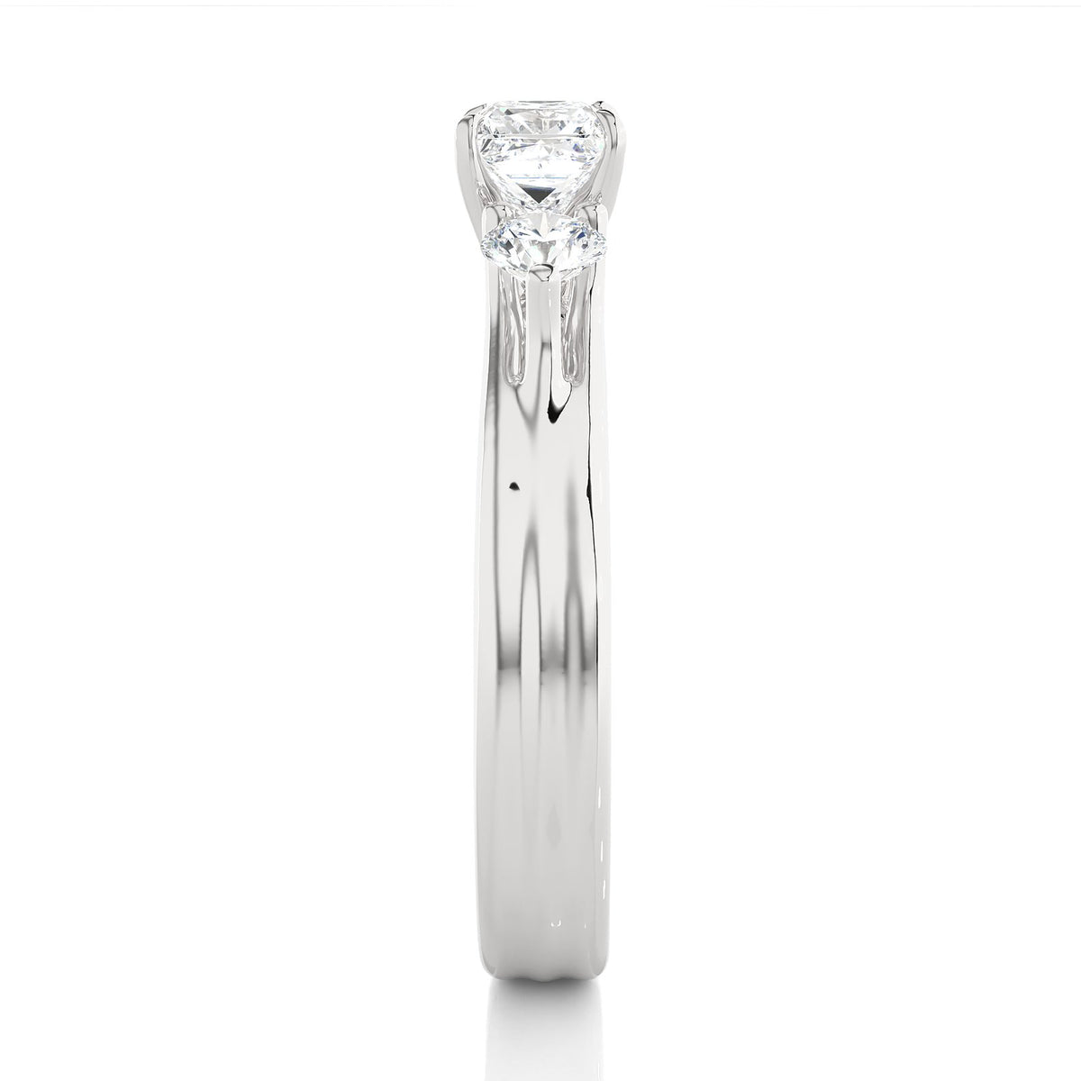 Solitaire Ring R3_PR_142 - WG