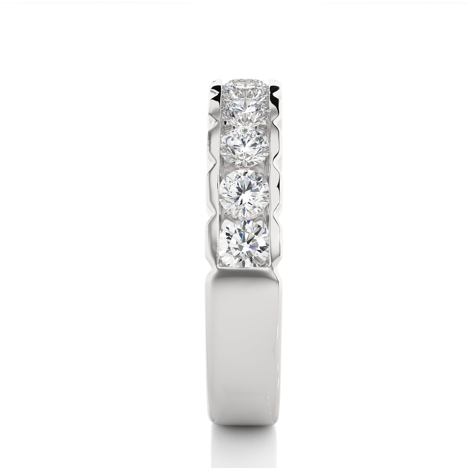 Wedding Band WB_RD_107 - WG