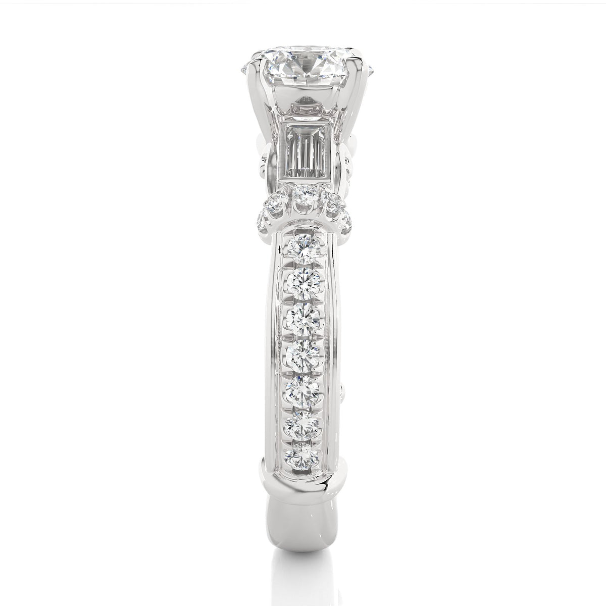 Solitaire Ring RC_RD_172 - WG