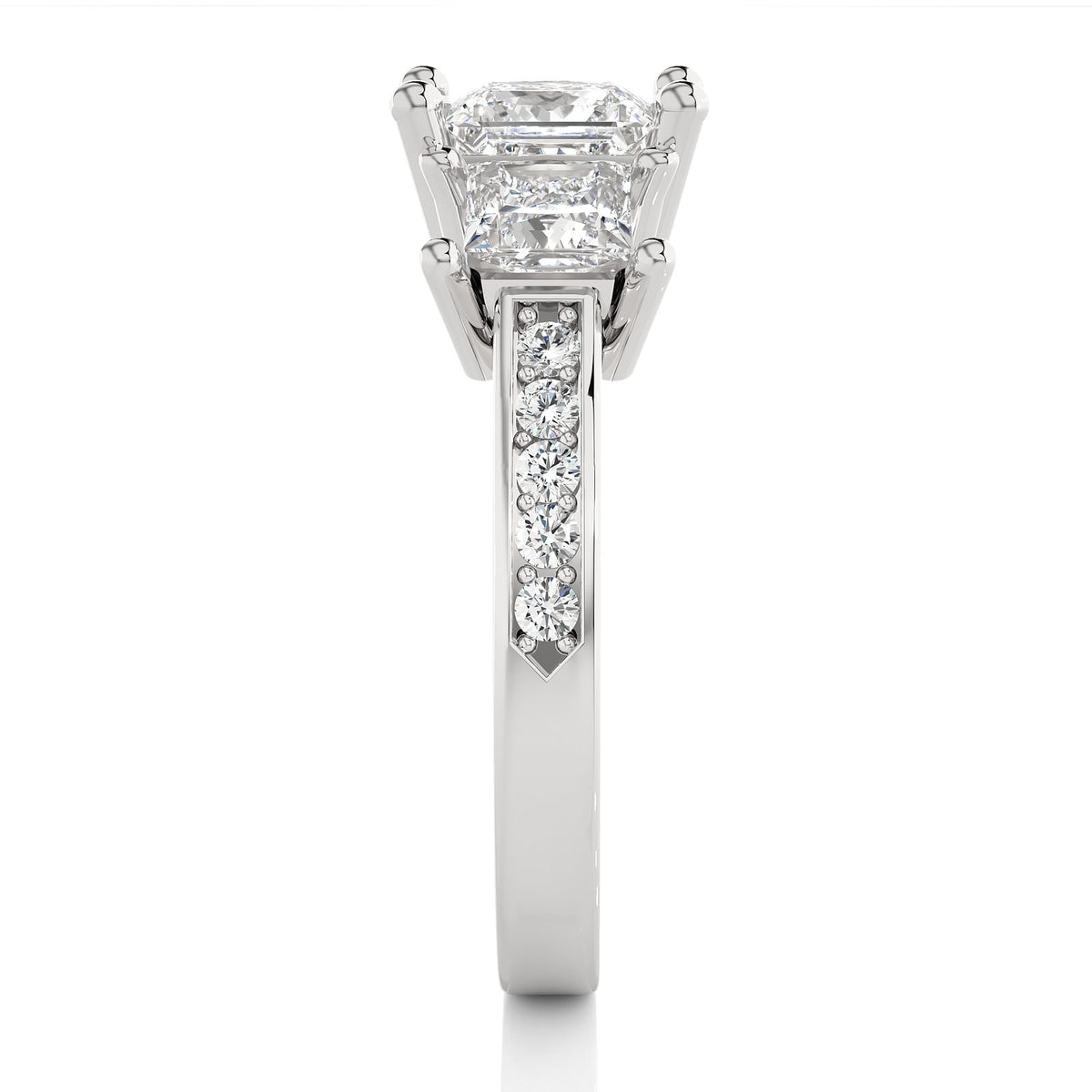 Solitaire Ring R3_PR_132 - WG