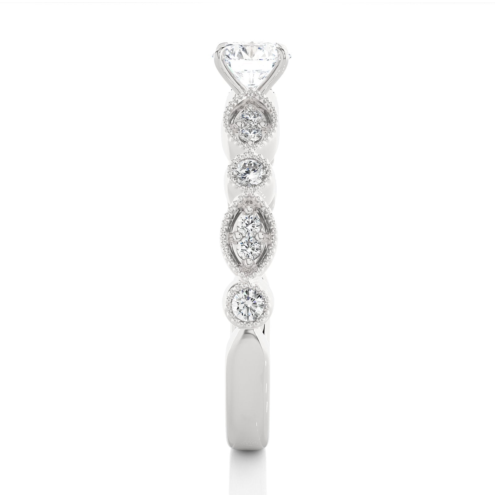 Solitaire Ring RV_RD_100 - WG