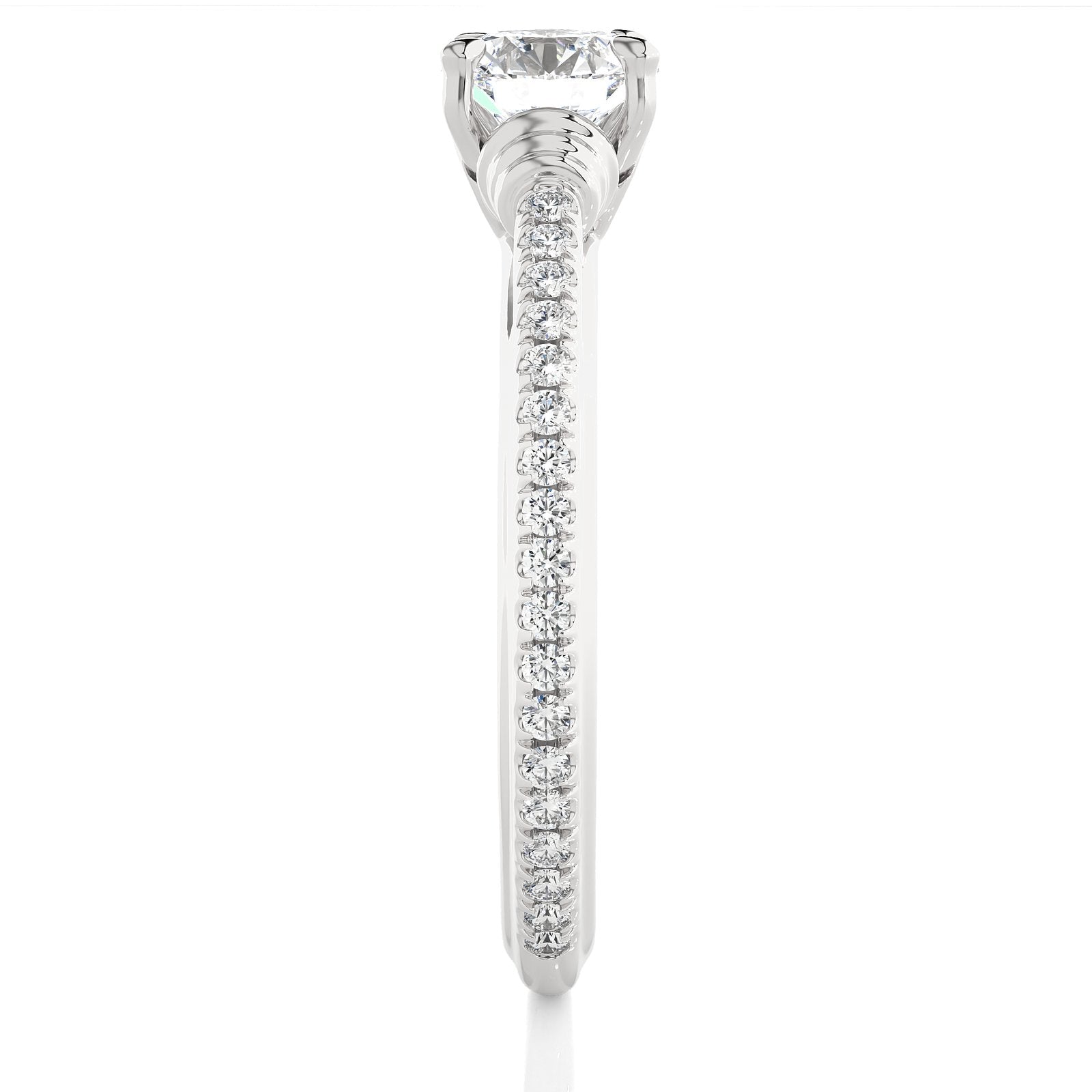 Solitaire Ring RC_RD_243 - WG