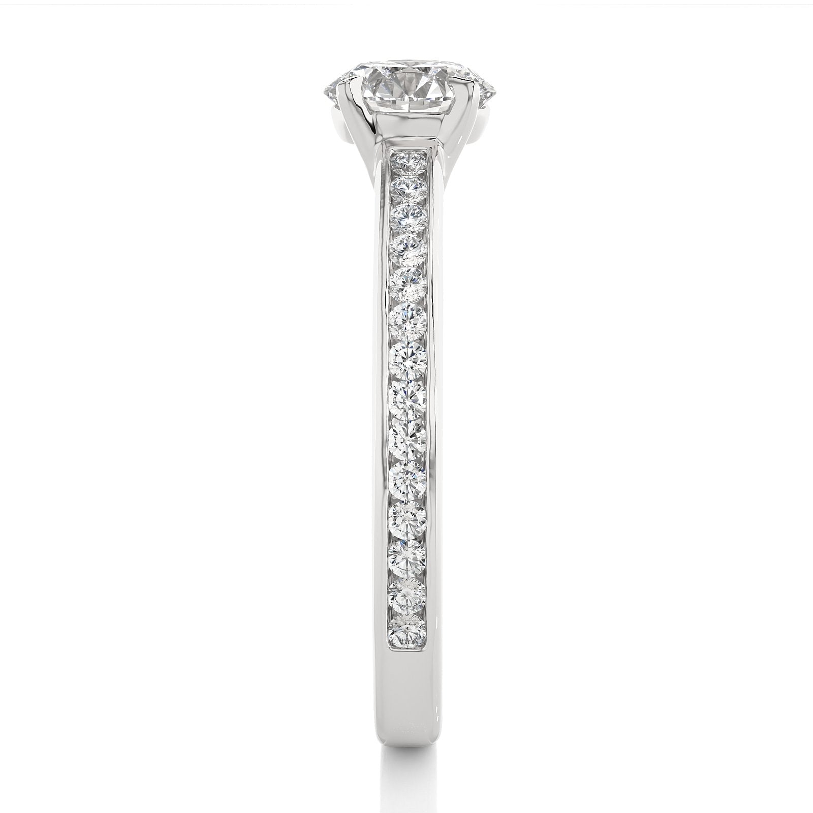 Solitaire Ring RC_CU_171 - WG