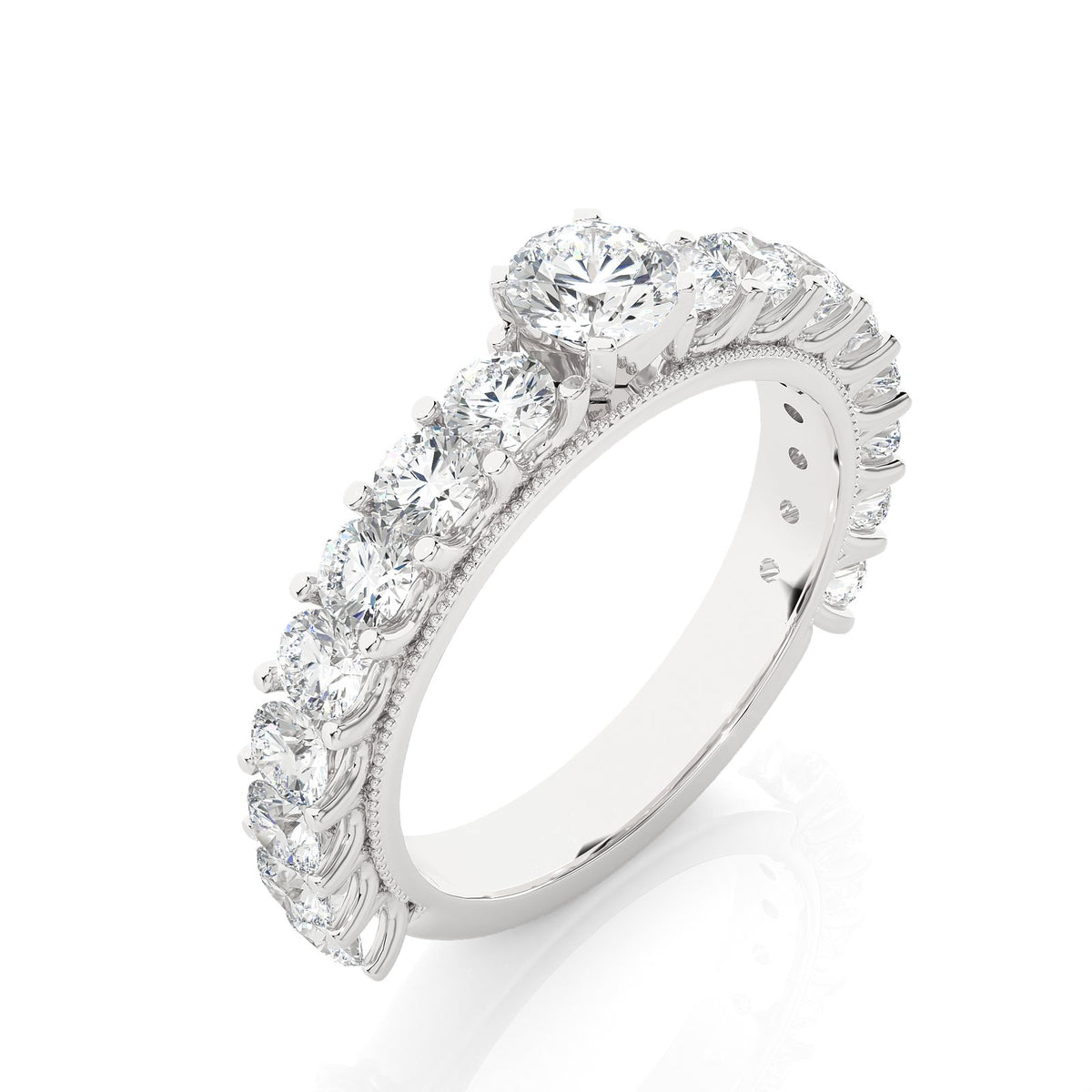 Solitaire Ring RC_RD_276 - WG