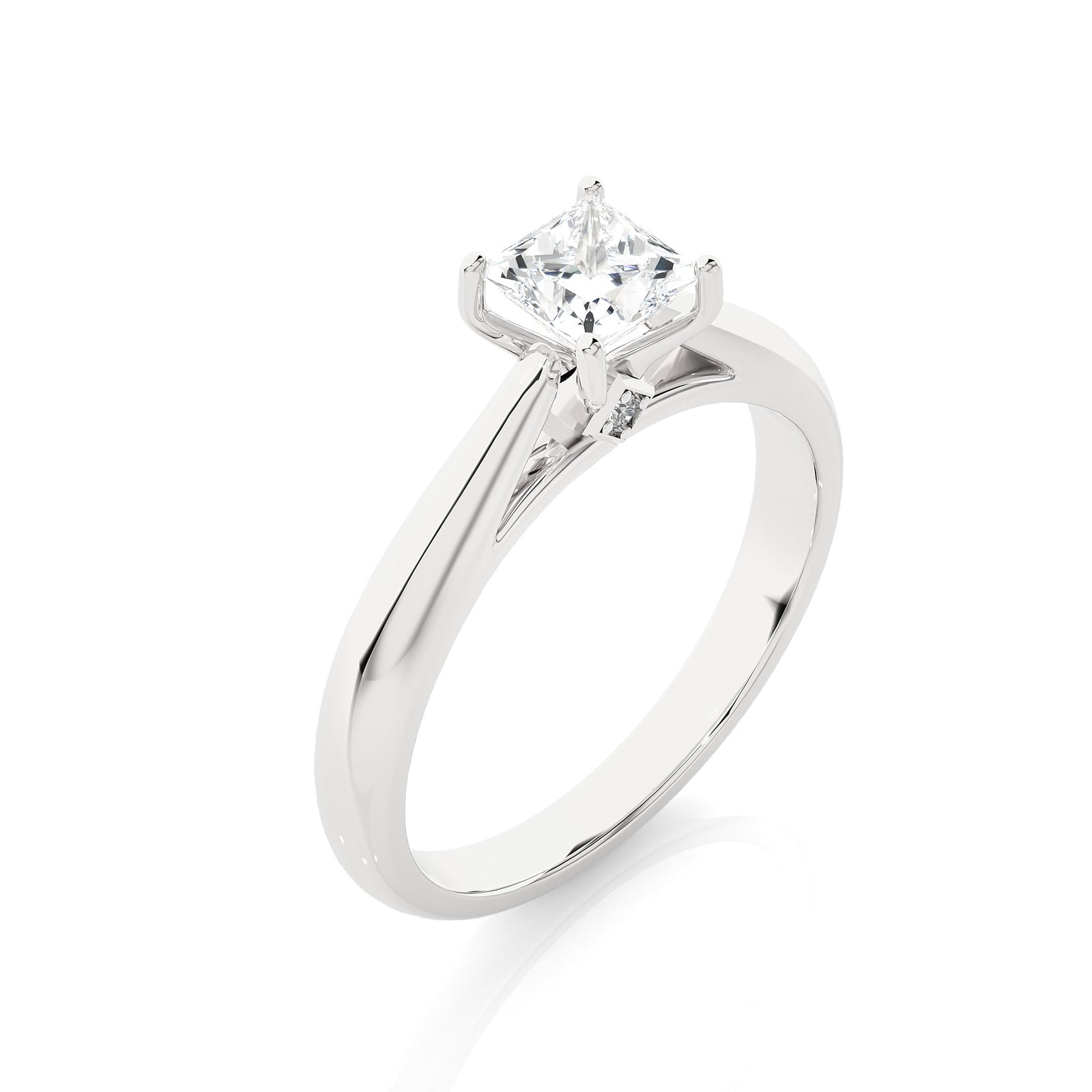 Solitaire Ring RS_PR_156 - WG