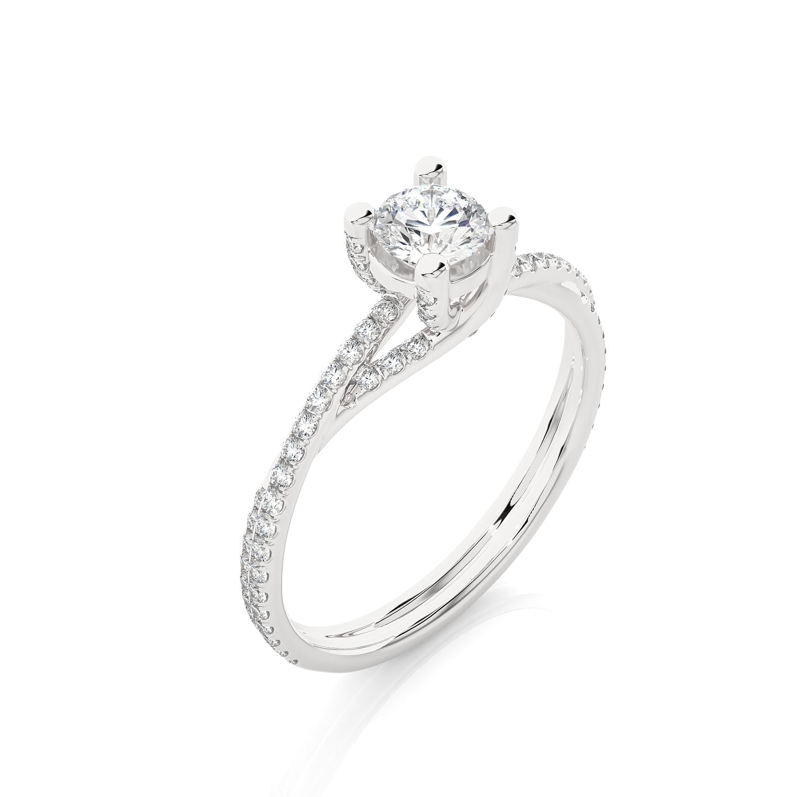 Solitaire Ring RP_RD_184 - WG