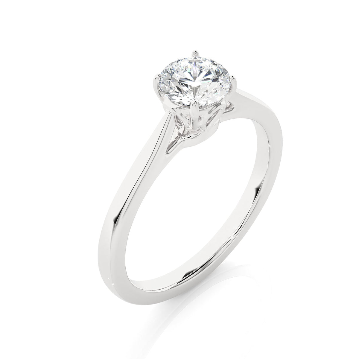 Solitaire Ring RS_RD_170 - WG