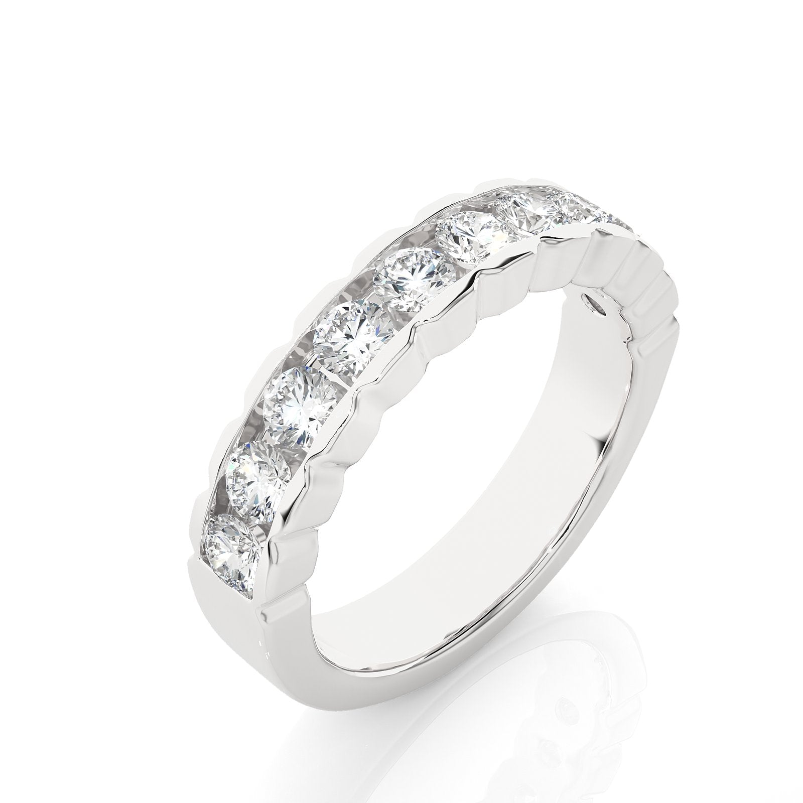 Wedding Band WB_RD_107 - WG