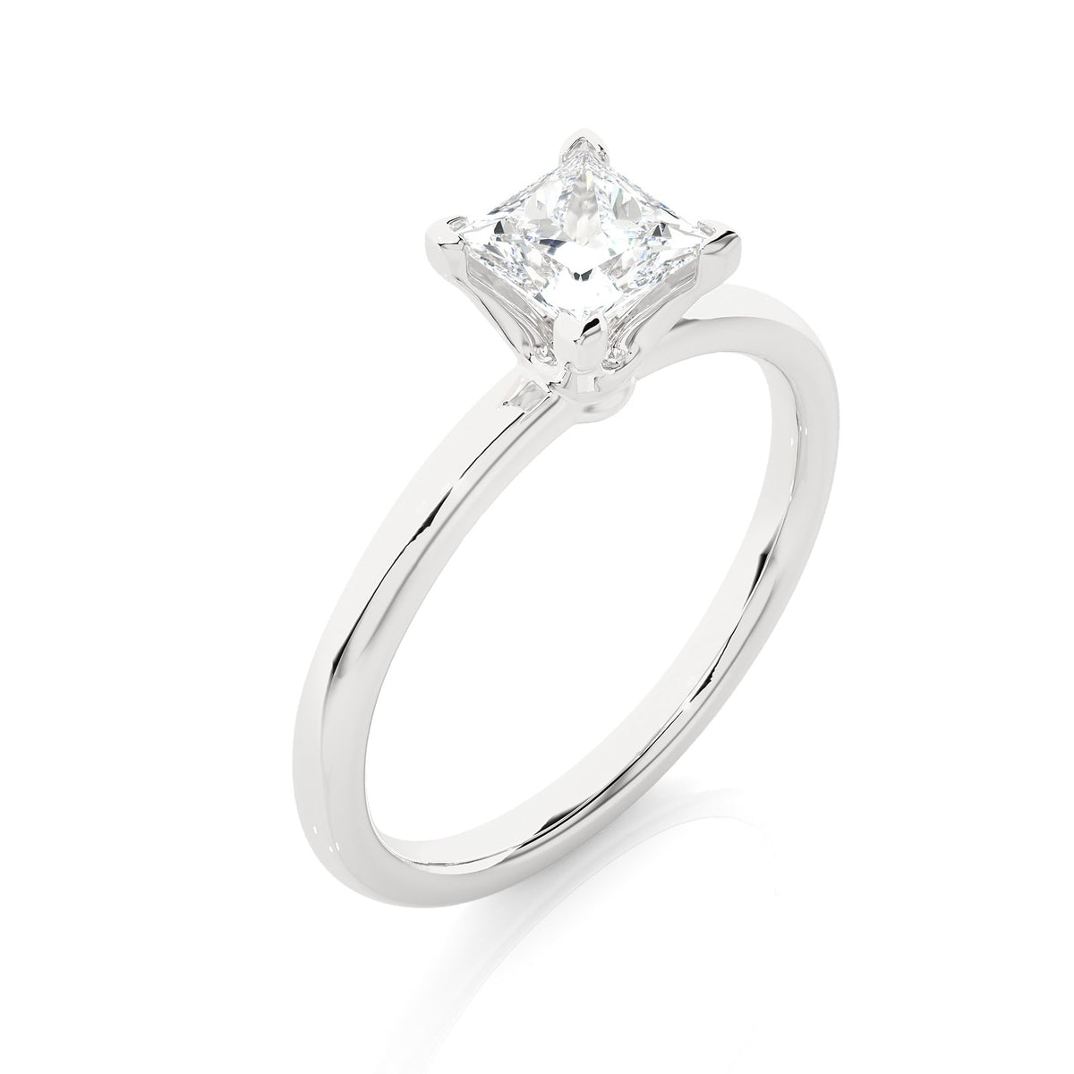 Solitaire Ring RS_PR_181 - WG
