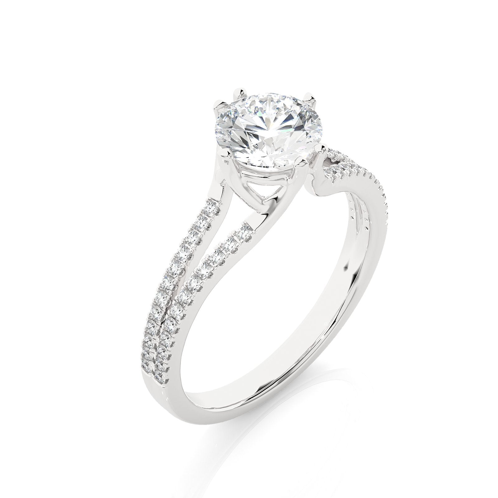 Solitaire Ring RP_RD_108 - WG