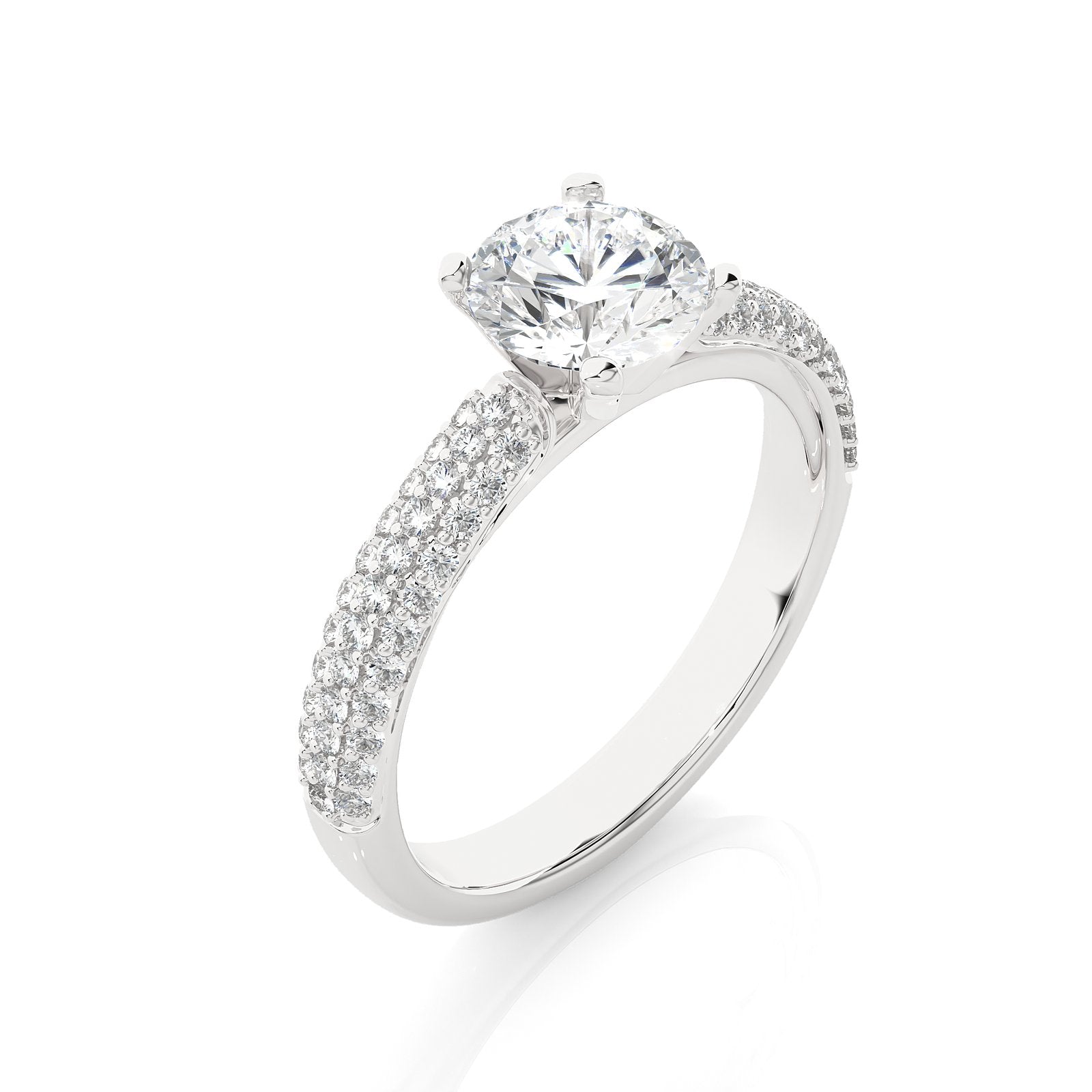 Solitaire Ring RP_RD_101 - WG