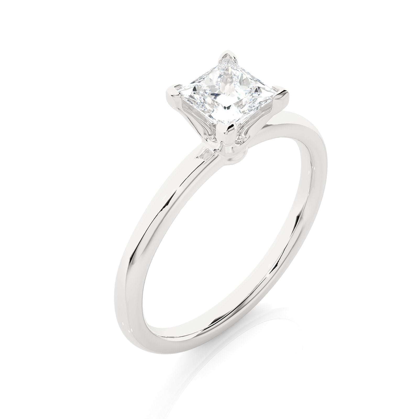Solitaire Ring RS_PR_181 - WG