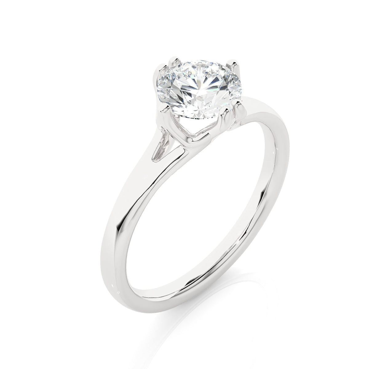 Solitaire Ring RS_RD_147 - WG