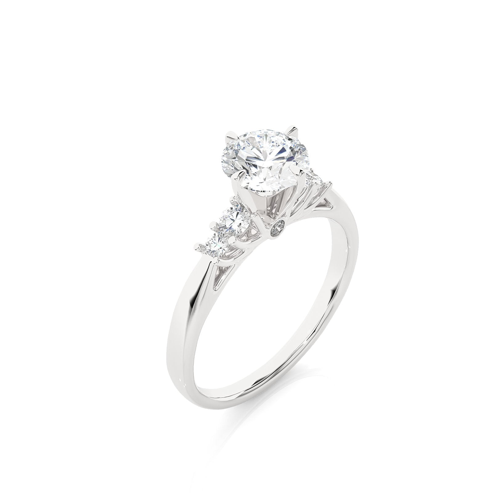 Solitaire Ring RC_RD_200 - WG