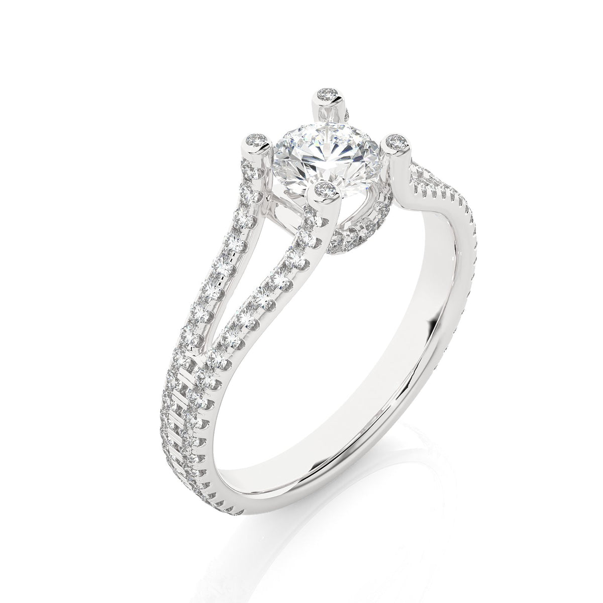 Solitaire Ring RP_RD_123 - WG