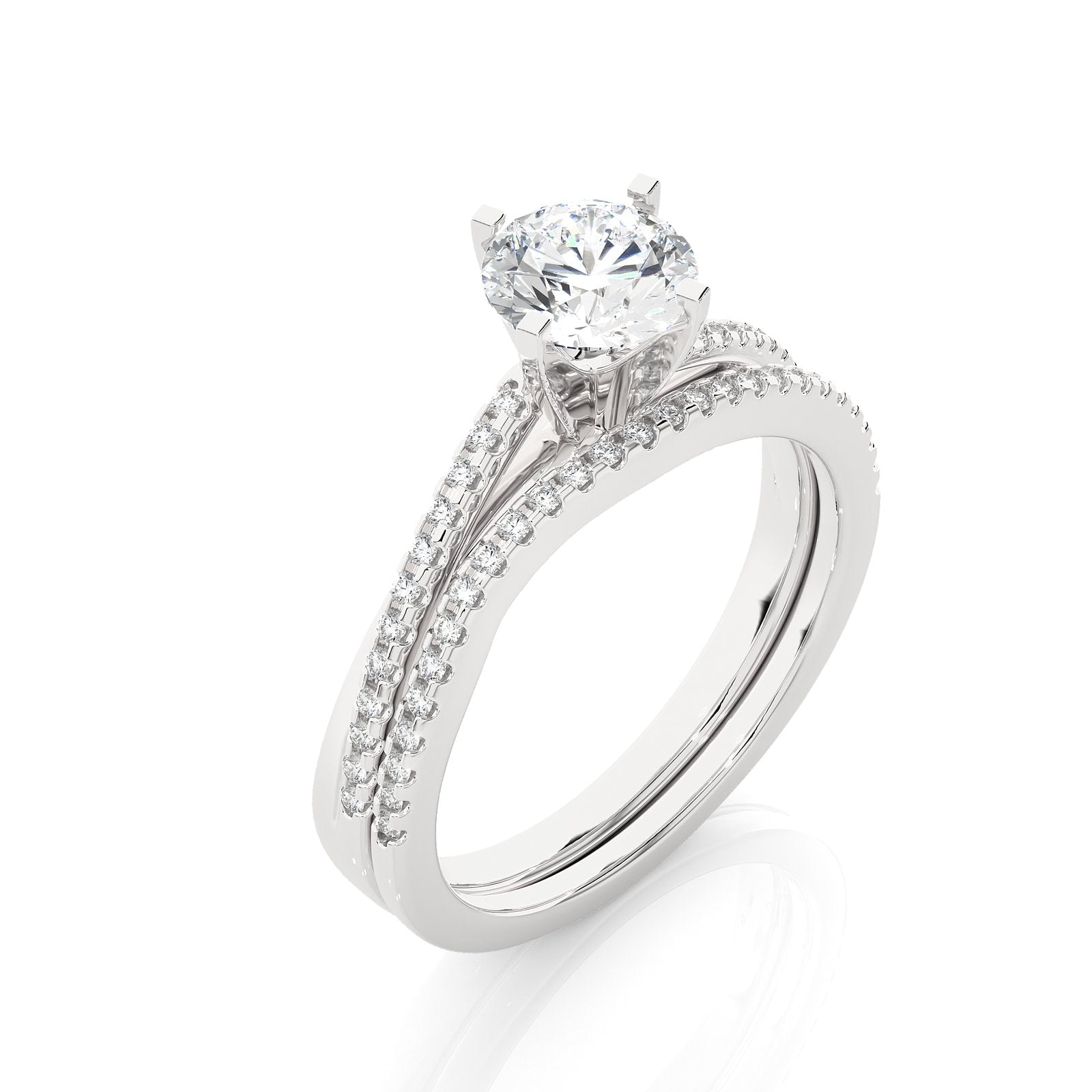 Solitaire Ring RV_RD_162 - WG