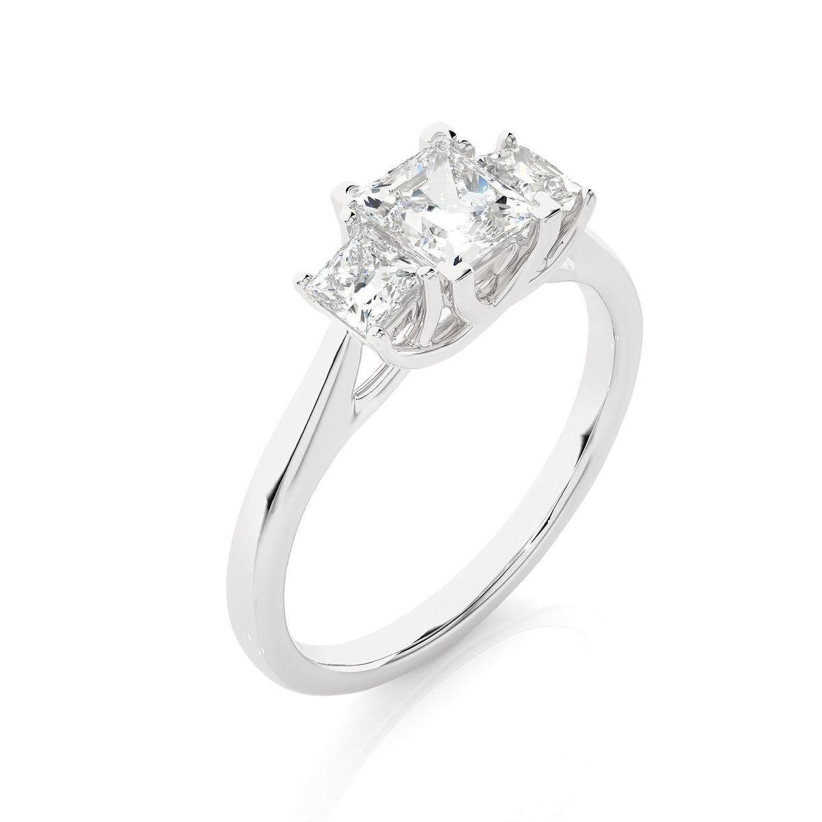 Solitaire Ring R3_PR_158 - WG
