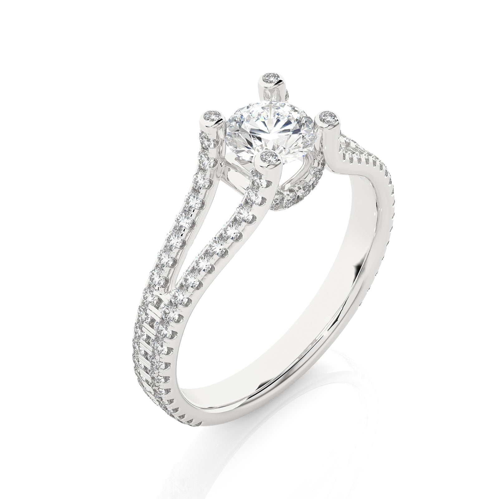 Solitaire Ring RP_RD_123 - WG