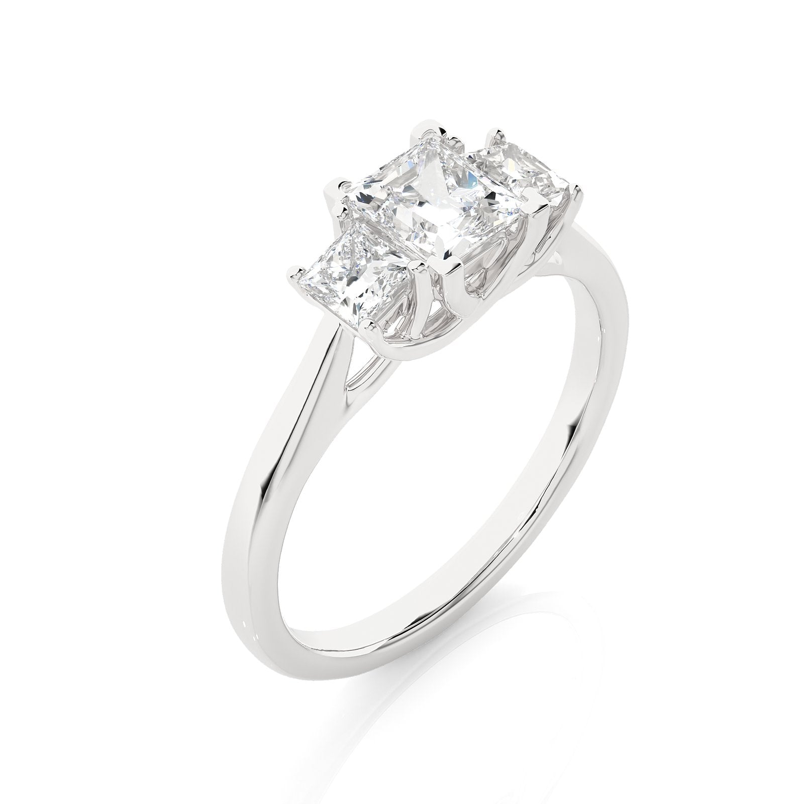 Solitaire Ring R3_PR_158 - WG