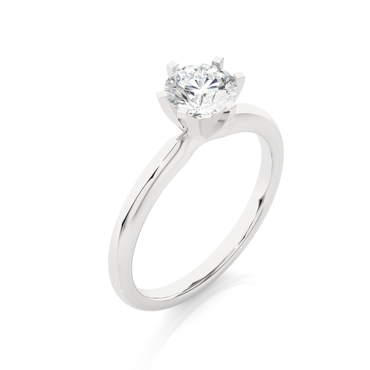 Solitaire Ring RS_RD_103 - WG