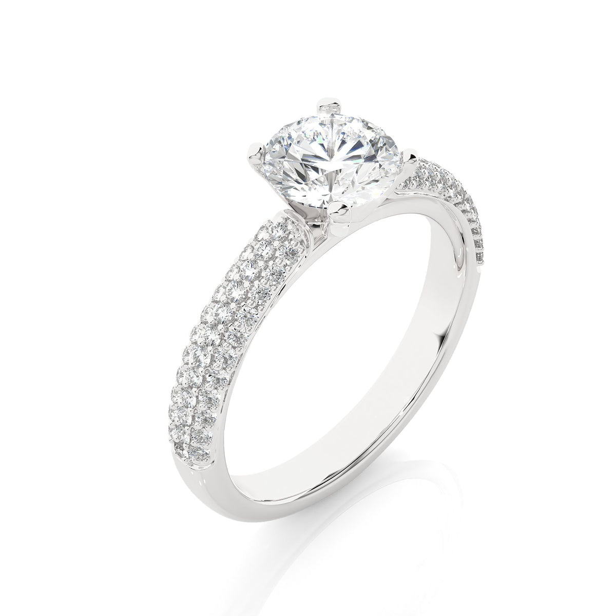 Solitaire Ring RP_RD_101 - WG