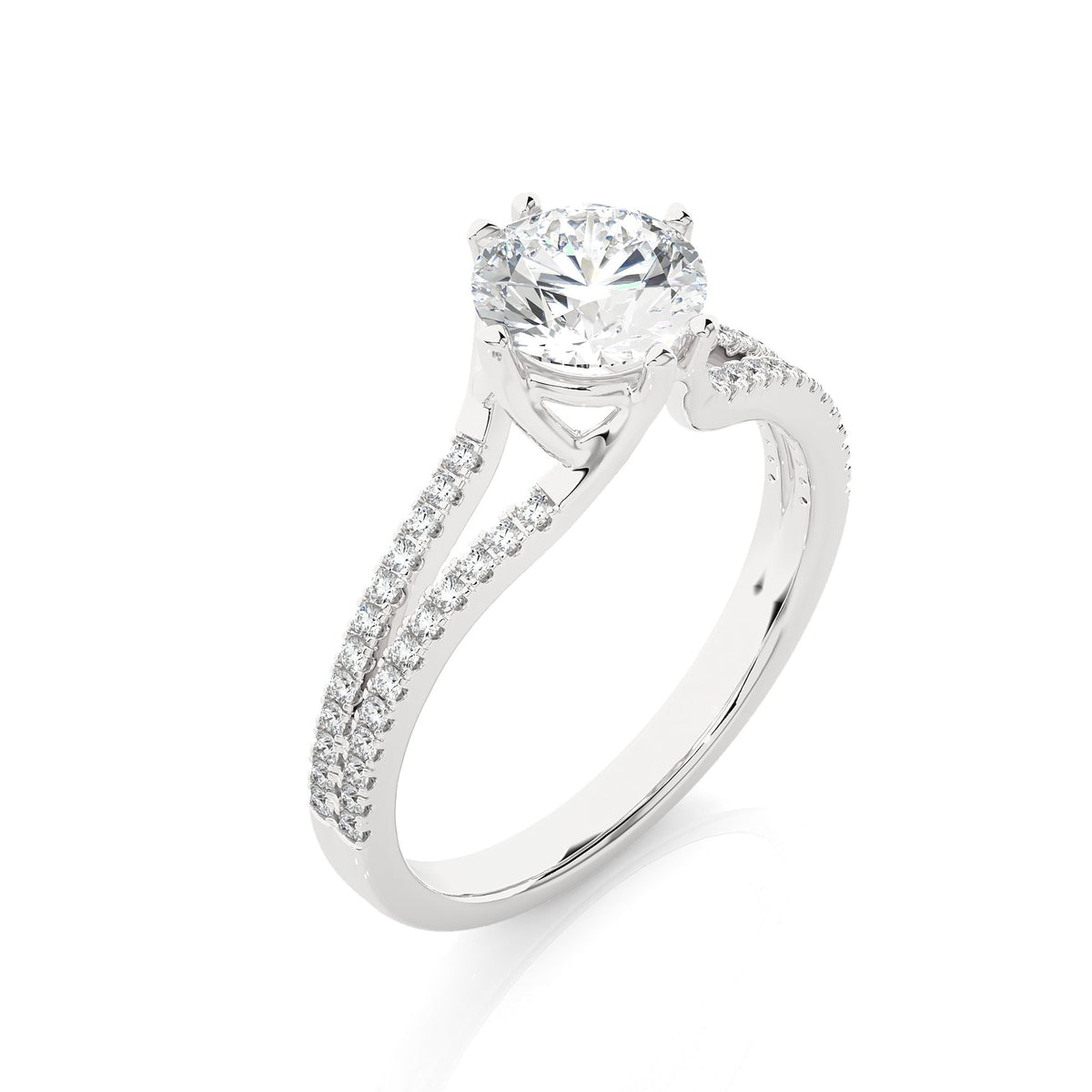 Solitaire Ring RP_RD_108 - WG