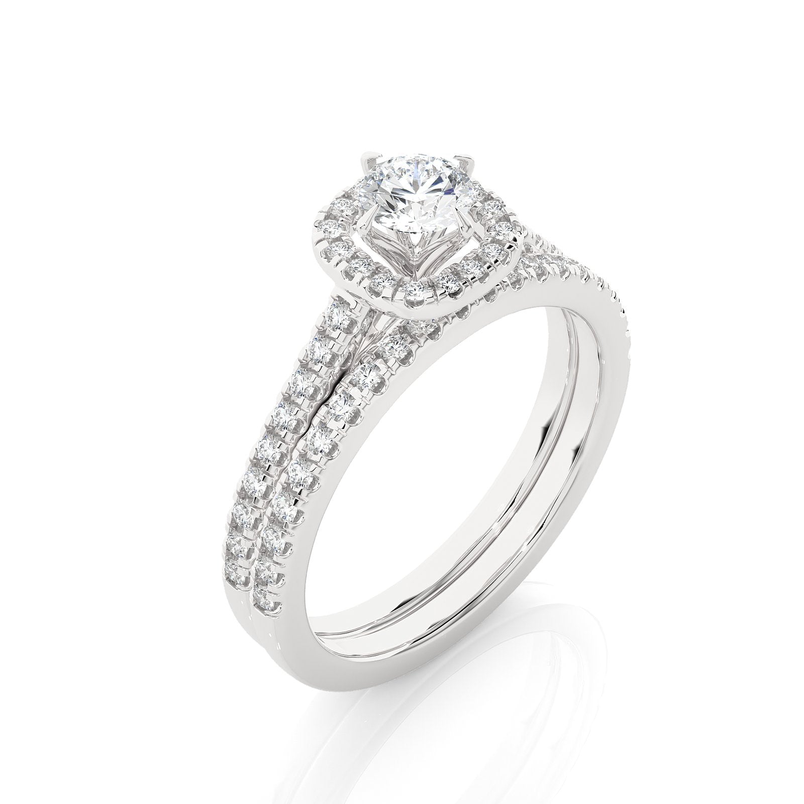 Solitaire Ring RH_RD_297 - WG