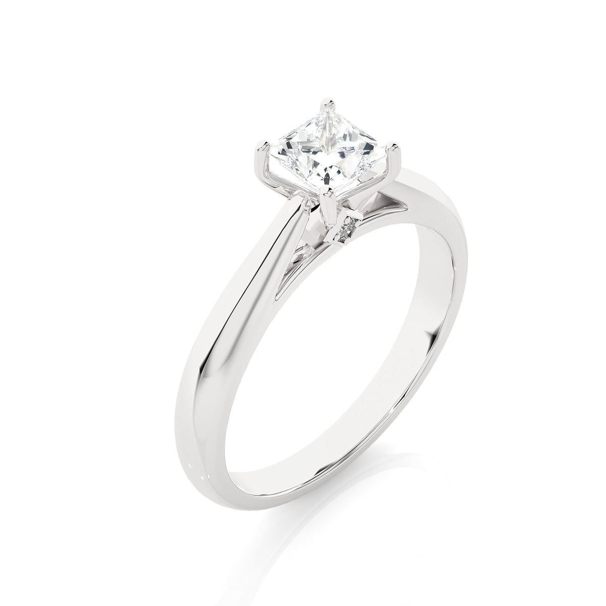 Solitaire Ring RS_PR_156 - WG