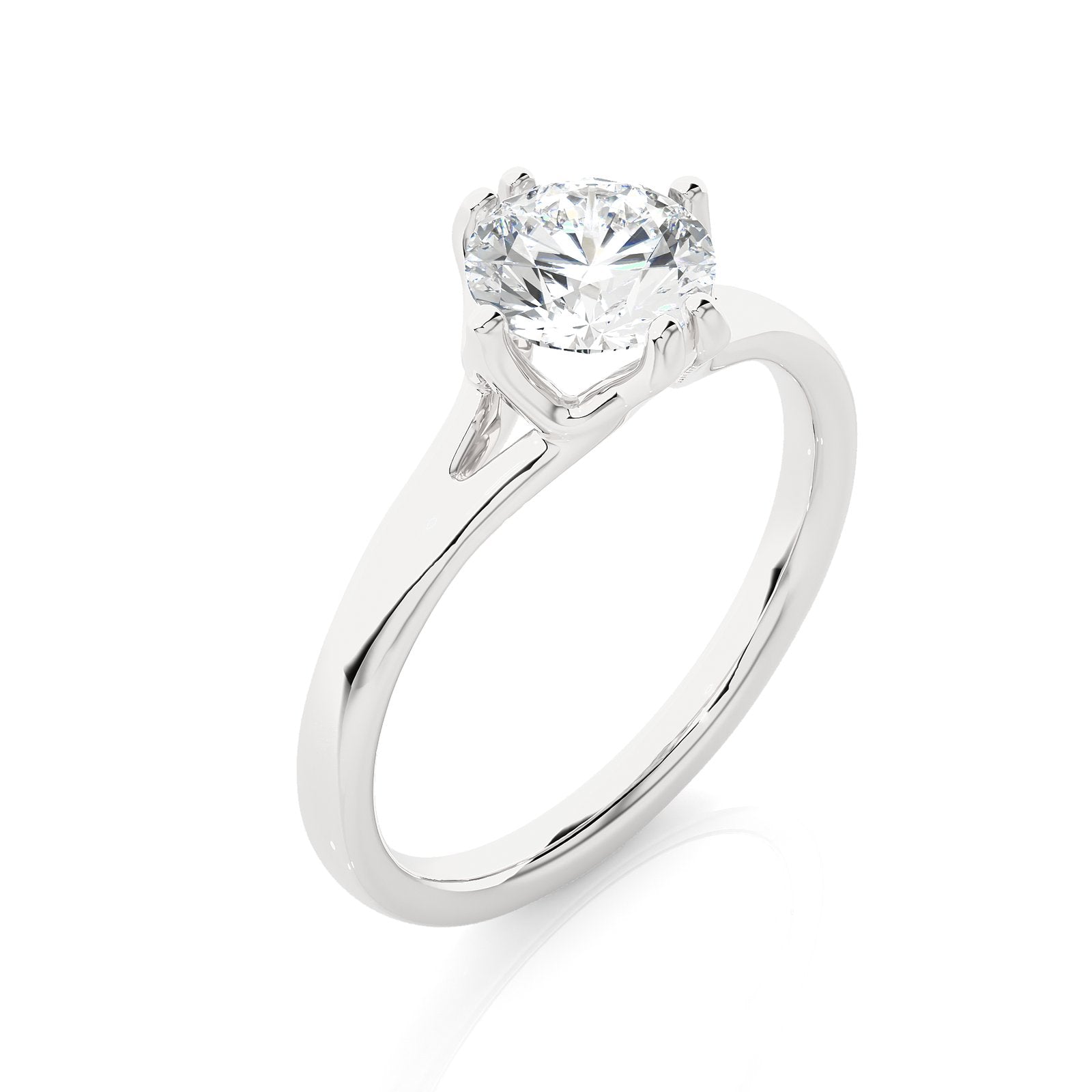 Solitaire Ring RS_RD_147 - WG