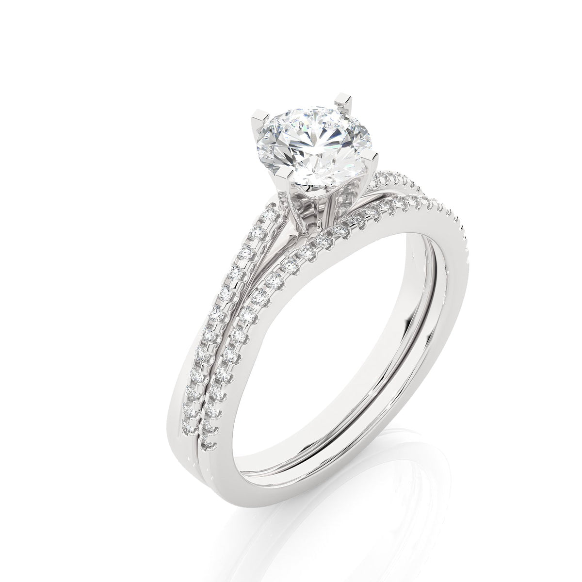 Solitaire Ring RV_RD_162 - WG