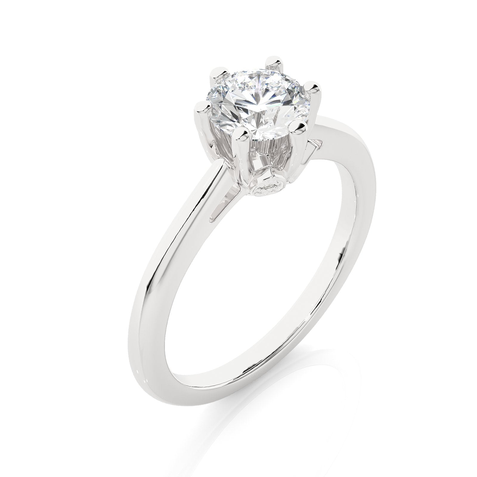 Solitaire Ring RS_RD_114 - WG