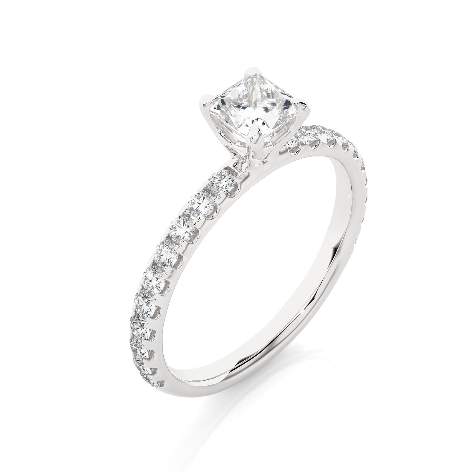 Solitaire Ring RC_AS_236 - WG