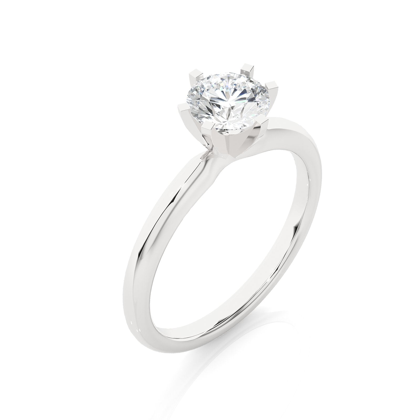 Solitaire Ring RS_RD_103 - WG