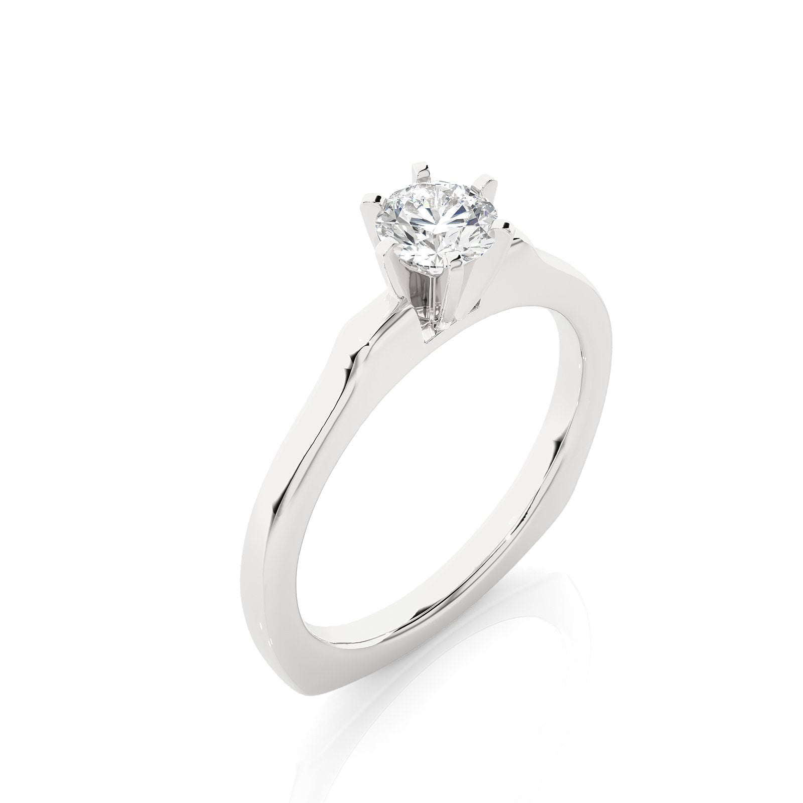 Solitaire Ring RS_RD_140 - WG