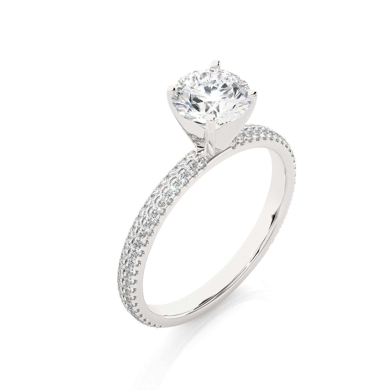 Solitaire Ring RP_RD_146 - WG