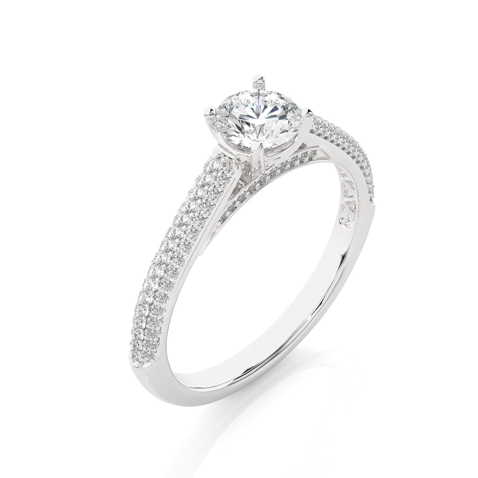 Solitaire Ring RP_RD_144 - WG