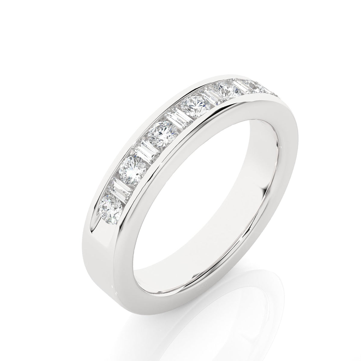 Wedding Band WB_RD_155 - WG