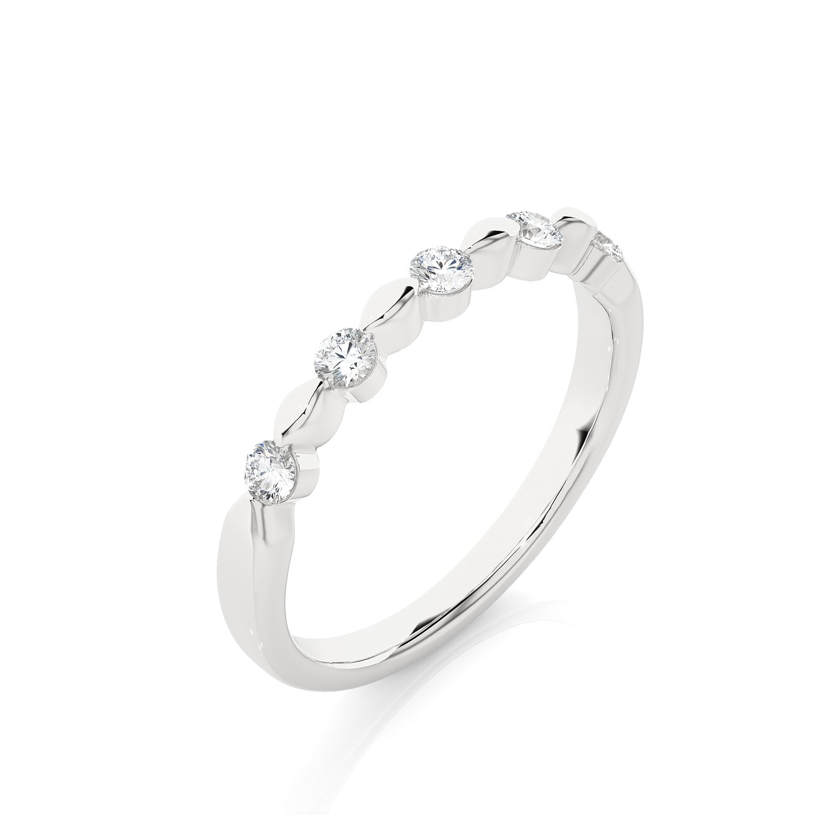 Wedding Band WB_RD_148 - WG