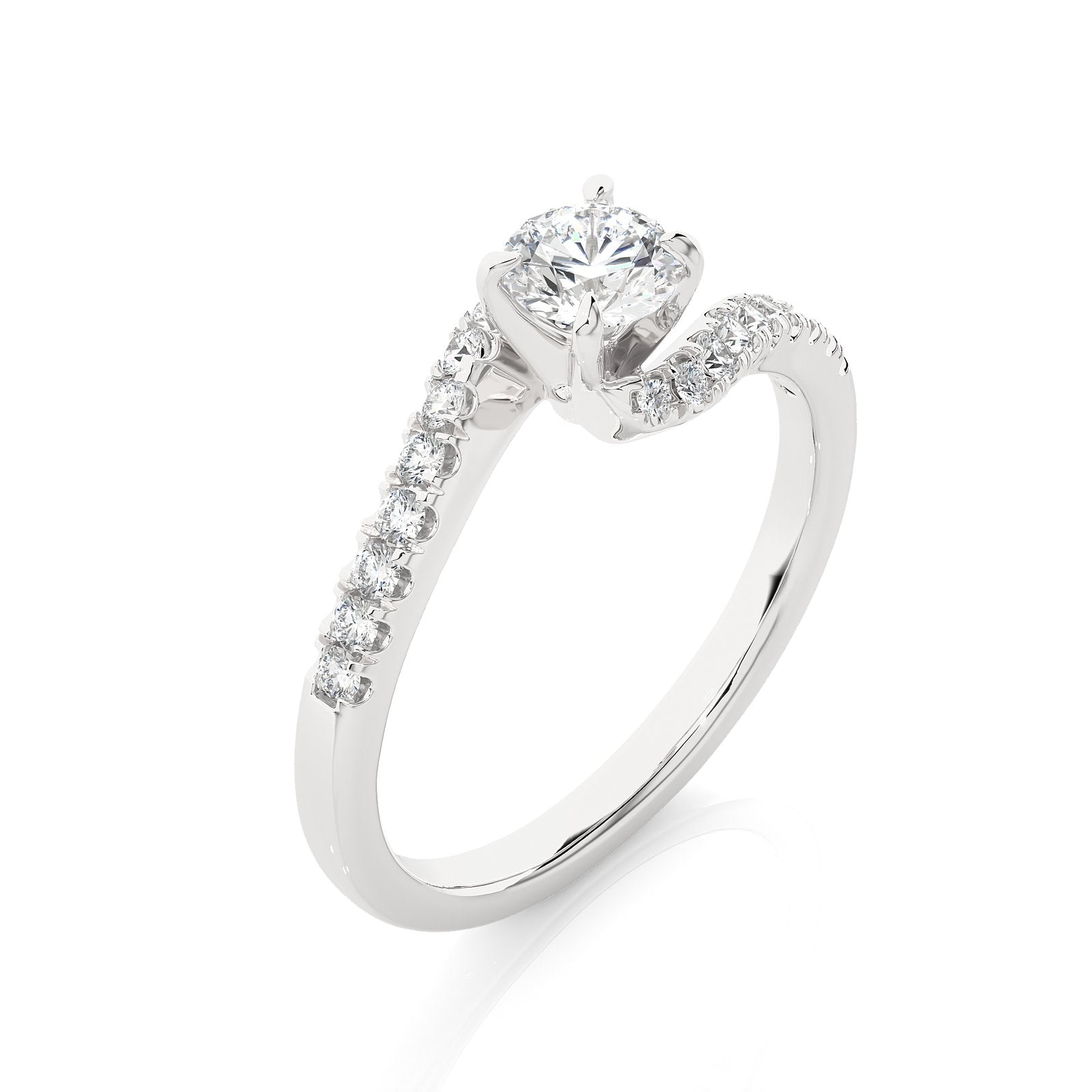 Solitaire Ring RP_RD_154 - WG