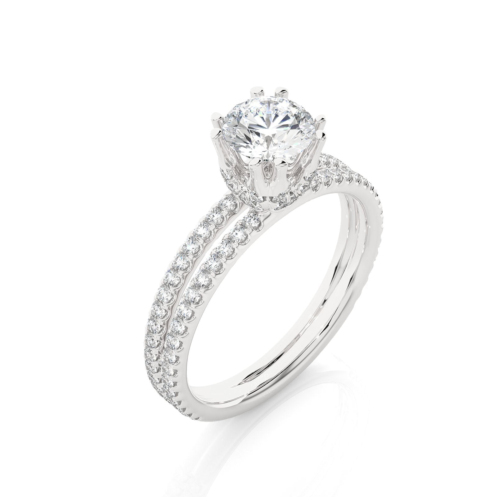 Solitaire Ring RP_RD_180 - WG