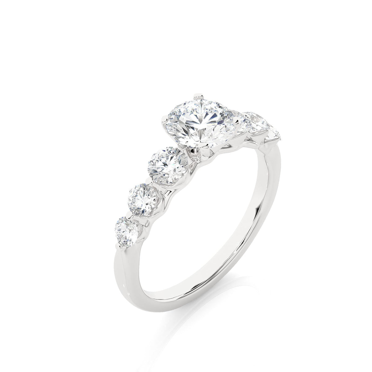 Solitaire Ring RC_RD_106 - WG