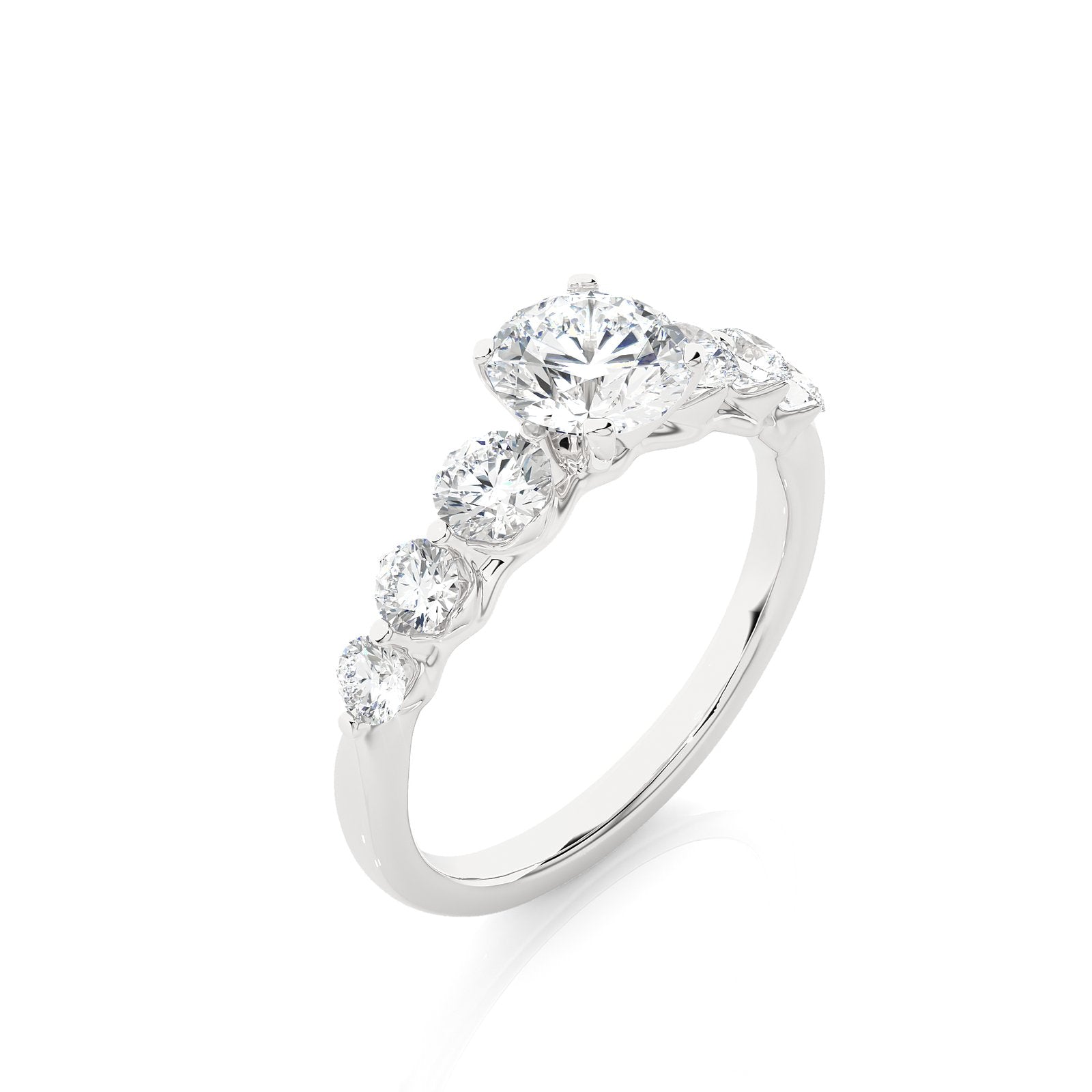 Solitaire Ring RC_RD_106 - WG