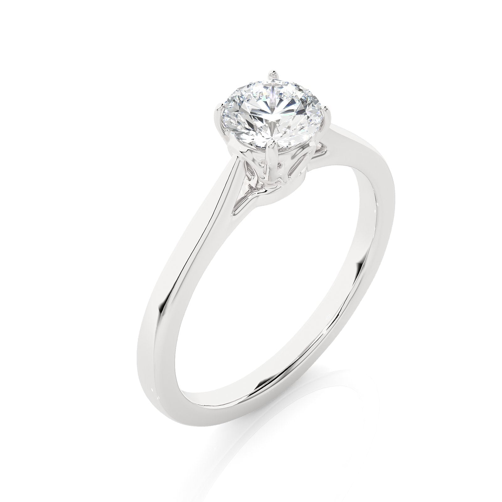 Solitaire Ring RS_RD_170 - WG