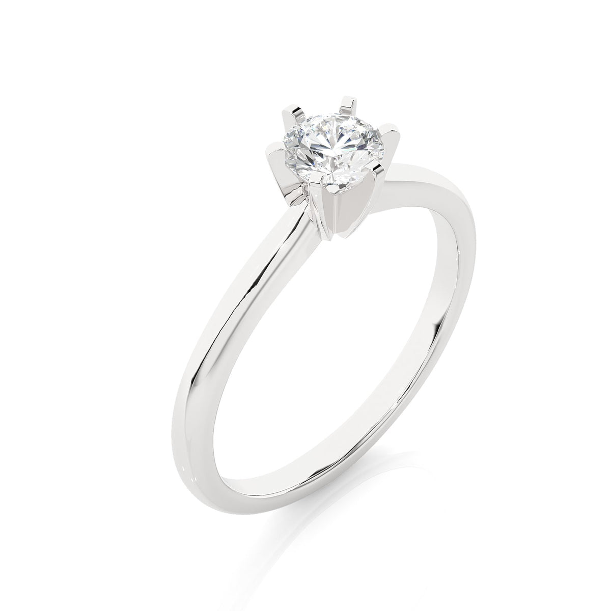 Solitaire Ring RS_RD_154 - WG
