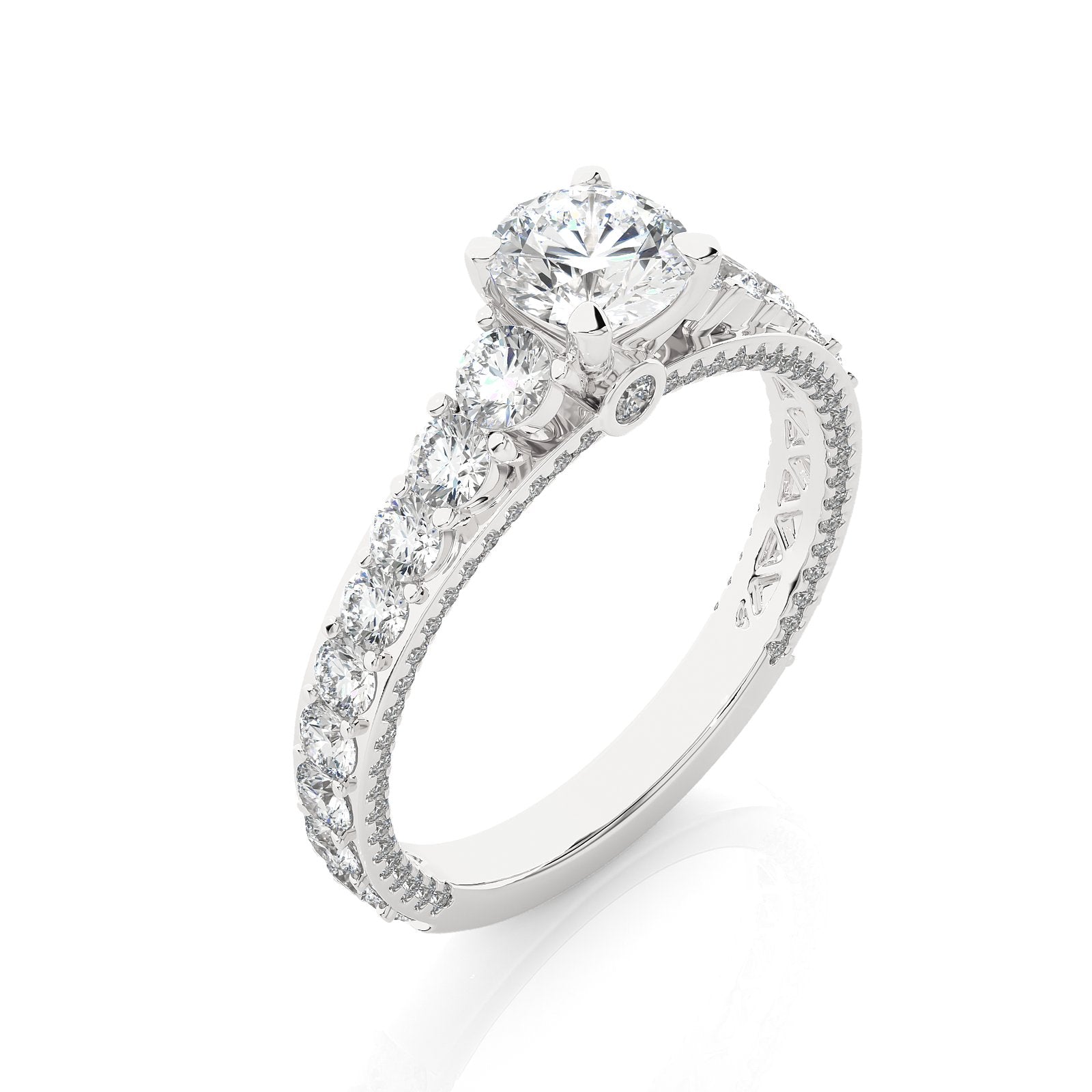 Solitaire Ring RV_RD_129 - WG