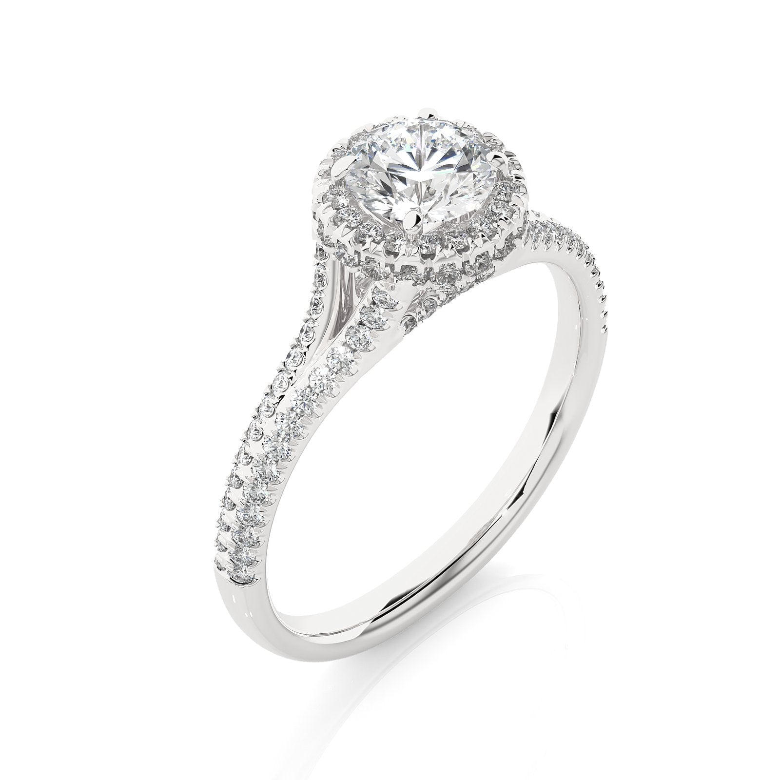 Solitaire Ring RH_RD_242 - WG