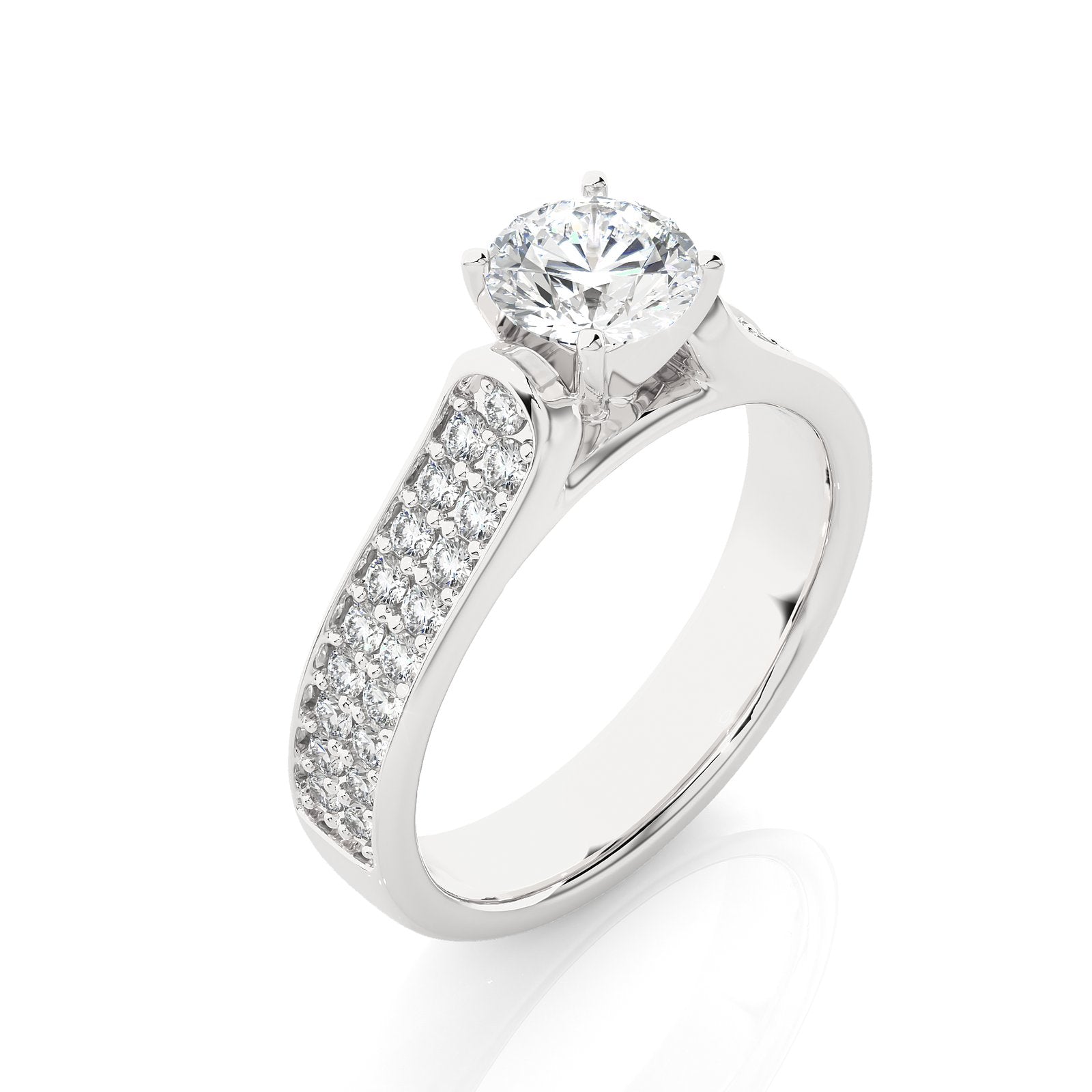 Solitaire Ring RP_RD_110 - WG